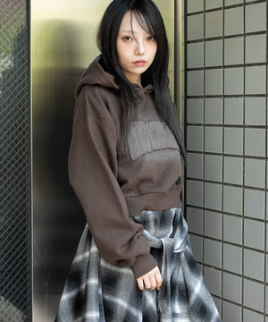 ブラウン　モデル：159cm F着用