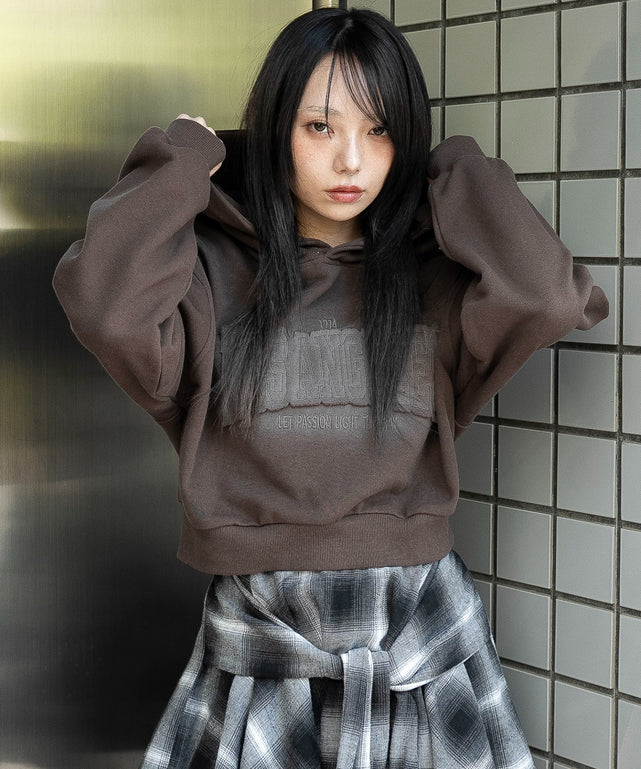 ブラウン　モデル：159cm F着用