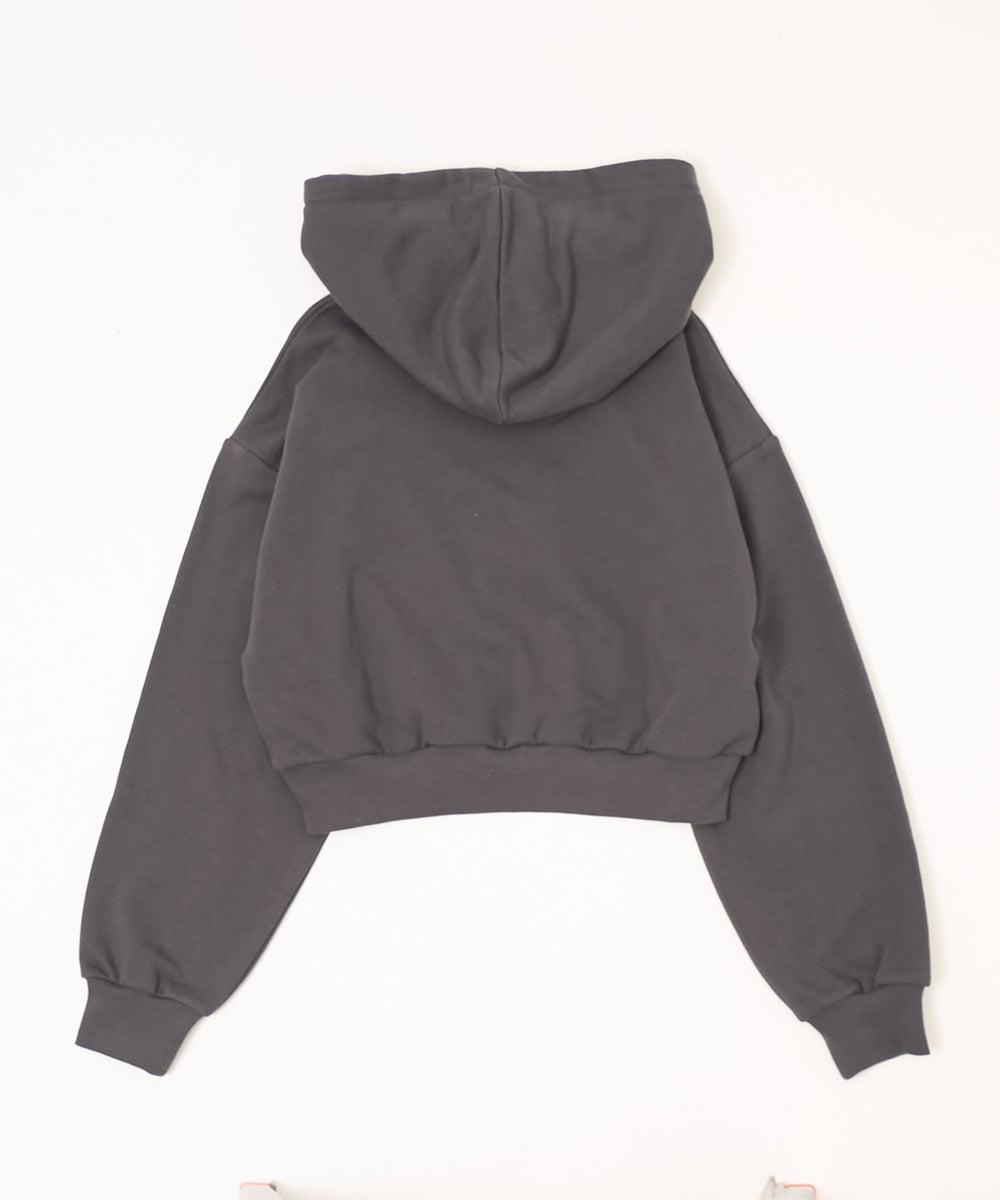 グラフィックショートパーカー