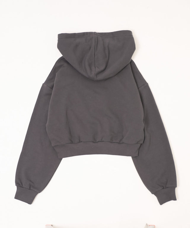 グラフィックショートパーカー