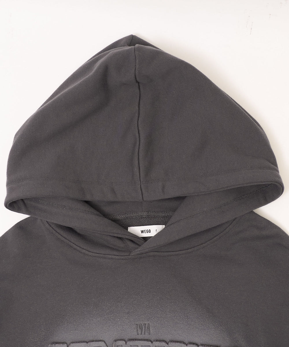 グラフィックショートパーカー