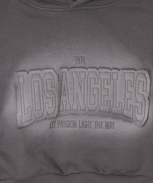 グラフィックショートパーカー