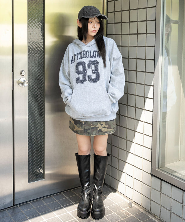 杢グレー　モデル：159cm F着用