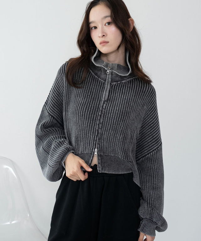 ダブルジップショートニットブルゾン｜WEGO（ウィゴー） – WEGO