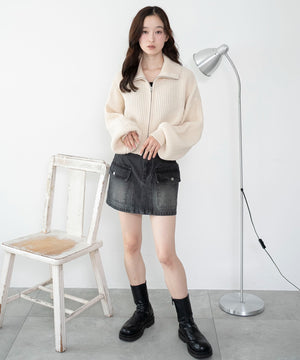 ホワイトアイボリー　163cm F着用