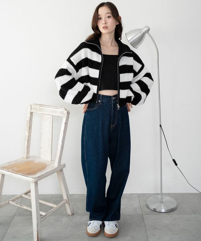 ブラックボーダー　163cm F着用