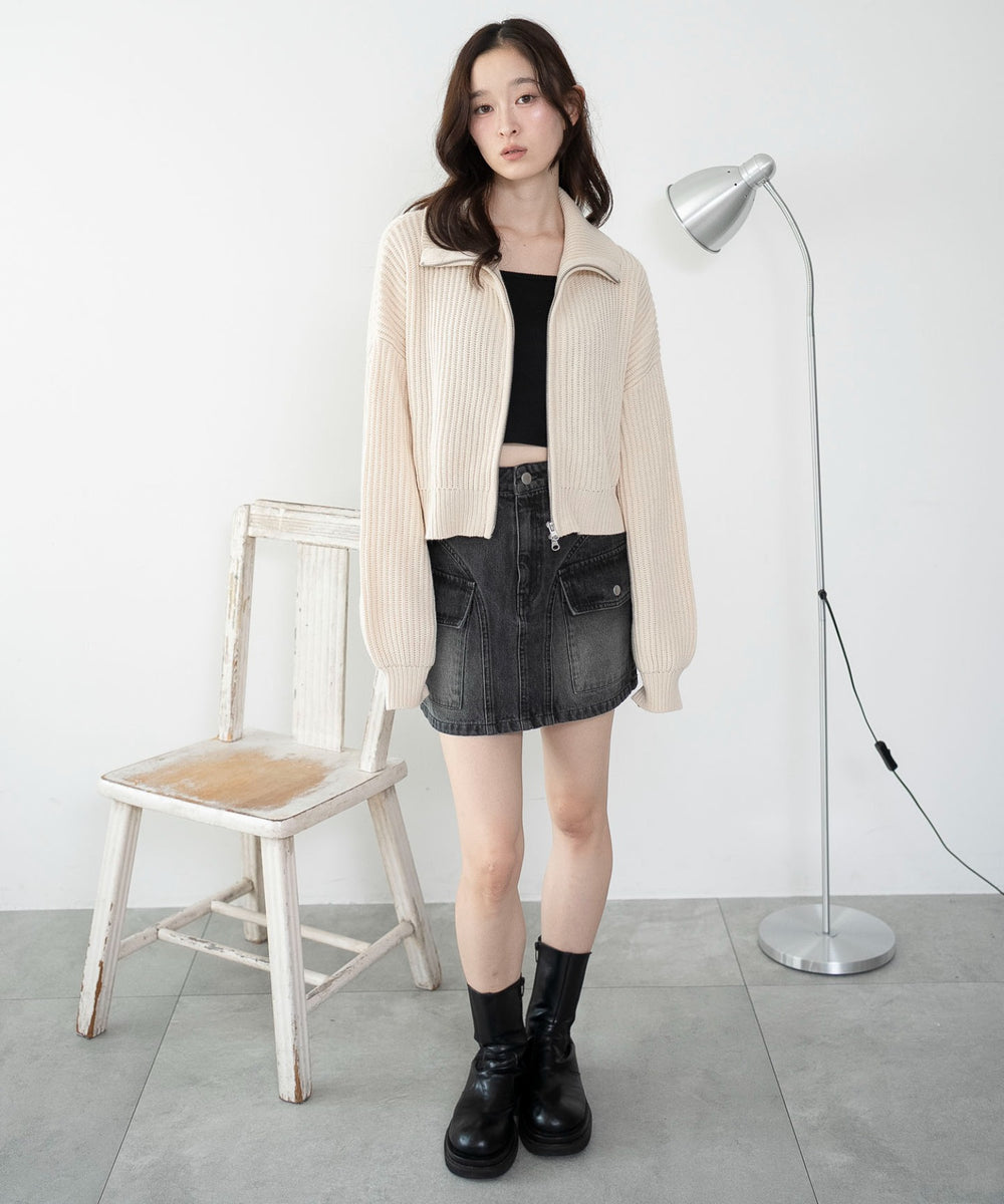 ホワイトアイボリー　163cm F着用