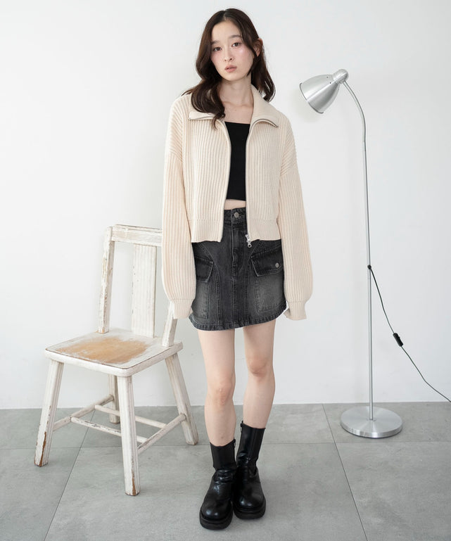 ホワイトアイボリー　163cm F着用