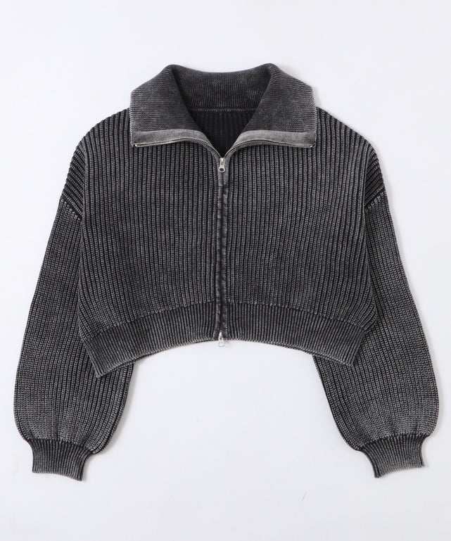 YLEVE ショートブルゾン スウィングトップ 短丈 gadid anoniem YLEVE ショートブルゾン スウィングトップ 短丈 gadid anoniem