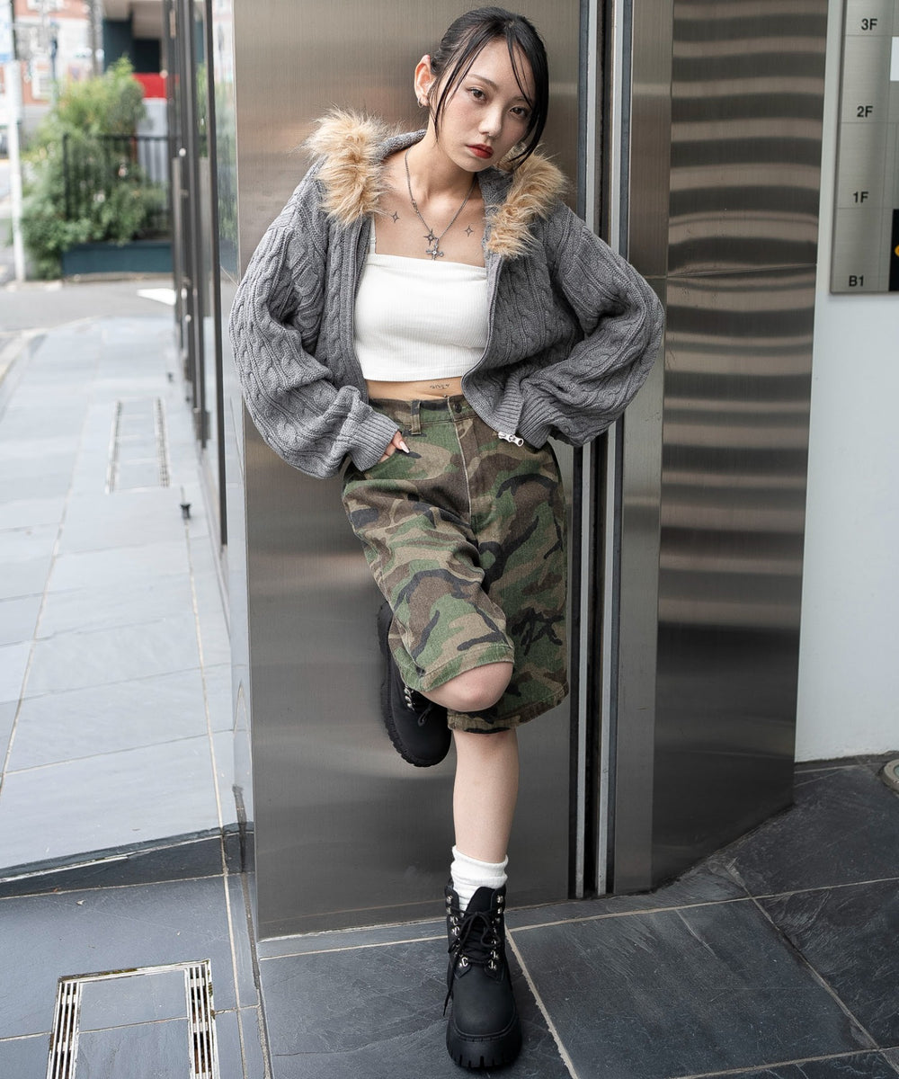 グレー　モデル：159cm F着用