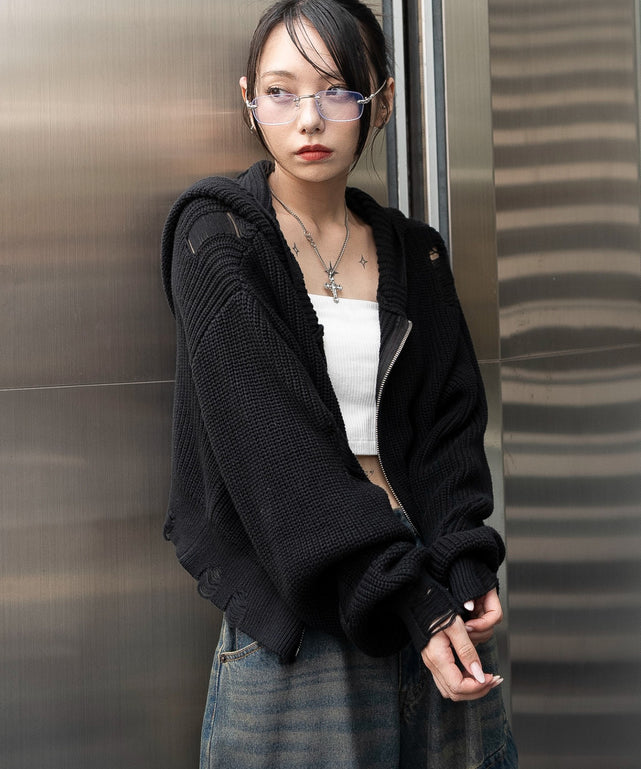 ブラック　モデル：159cm F着用