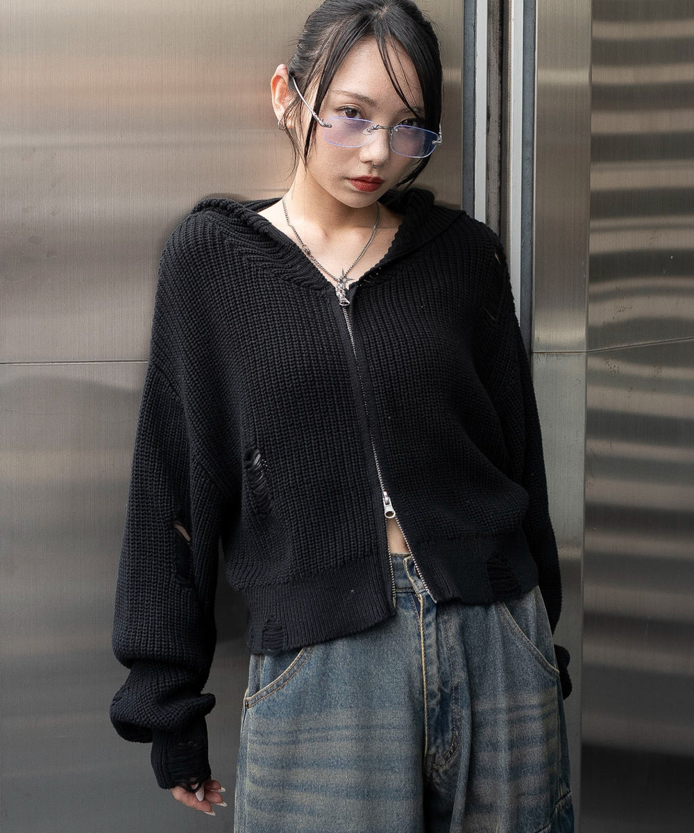 ブラック　モデル：159cm F着用