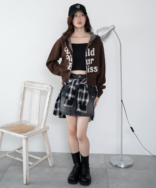 ブラウン　163cm F着用