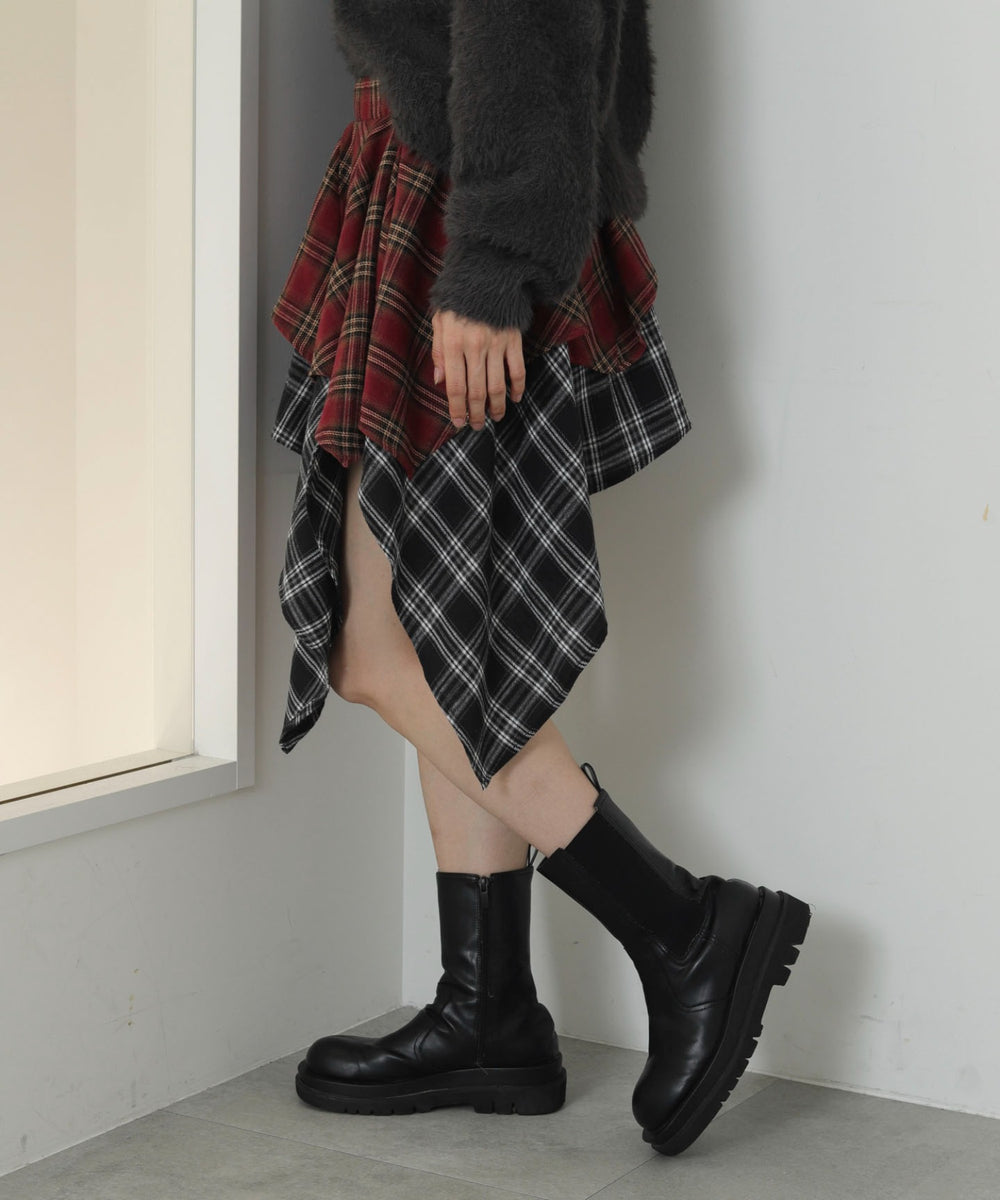 レッドソノタ　モデル：163cm F着用