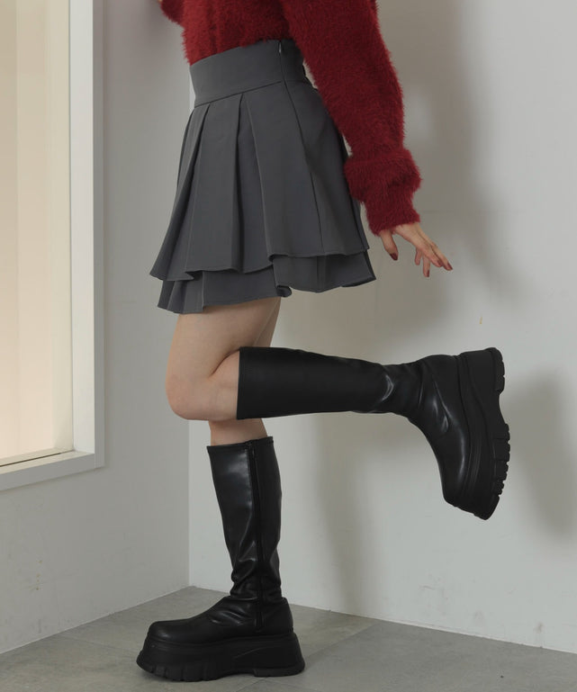 グレー　モデル：163cm F着用