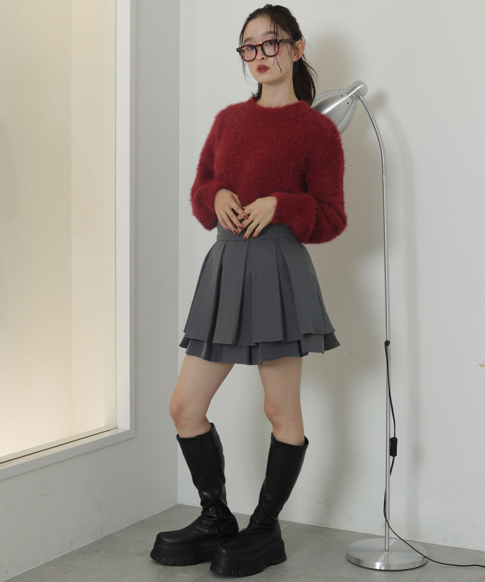 グレー　モデル：163cm F着用