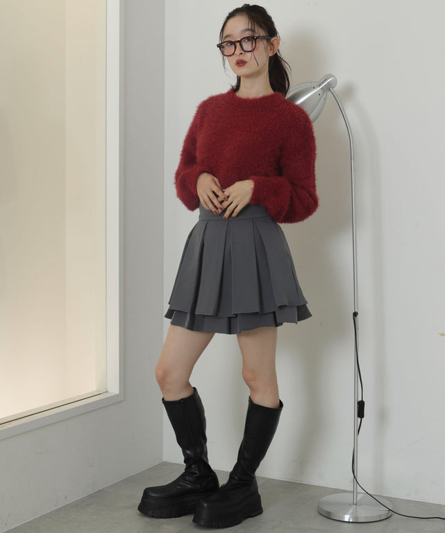 グレー　モデル：163cm F着用