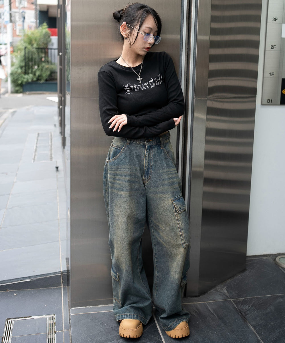 ブラック　モデル：159cm F着用