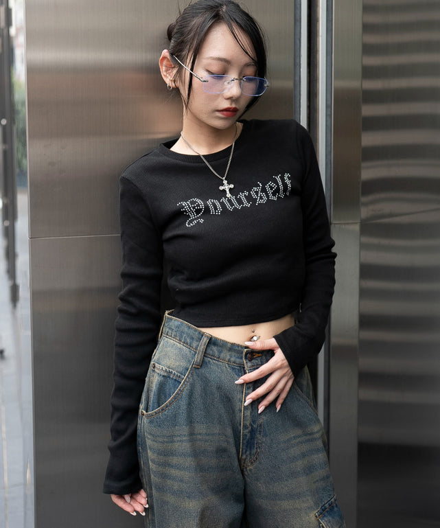 ブラック　モデル：159cm F着用