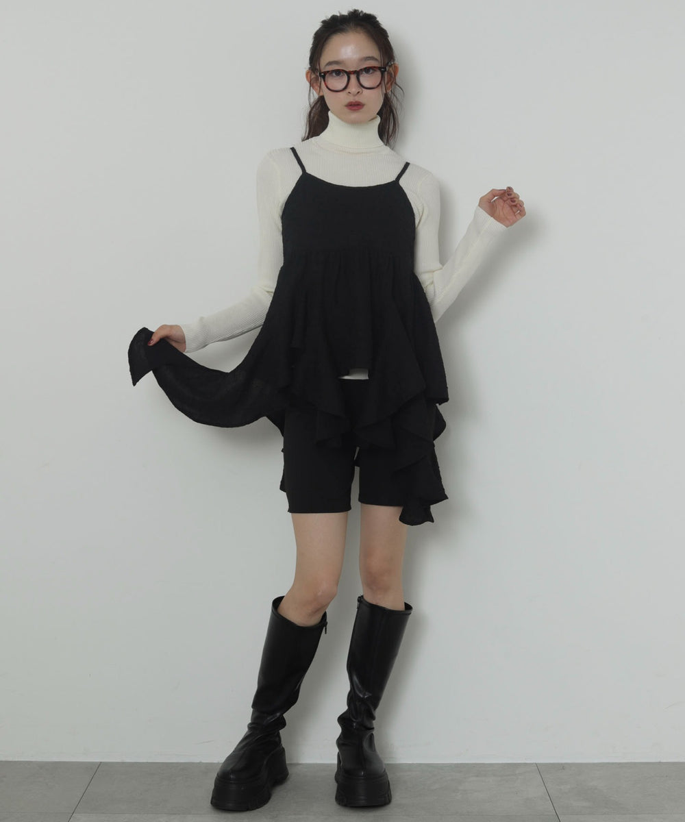 ブラック　モデル：163cm F着用