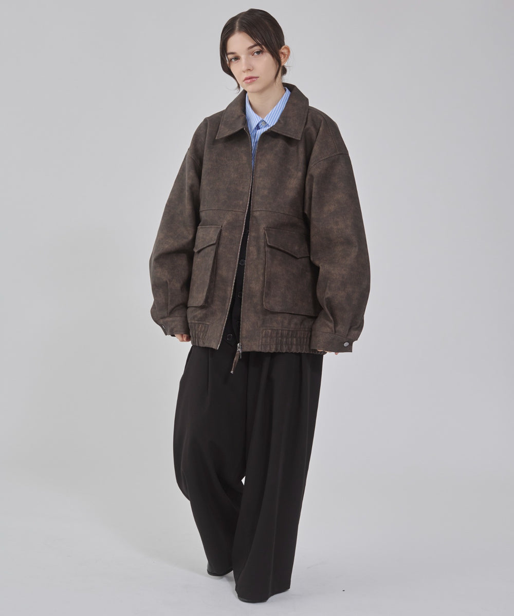 ブラウンソノタ モデル：162cm L着用