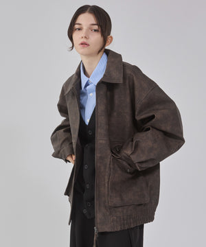 ブラウンソノタ モデル：162cm L着用