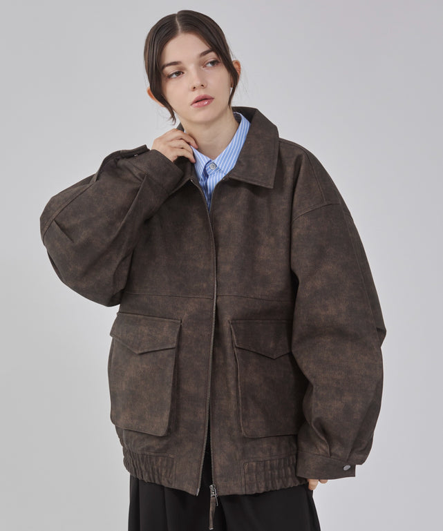 ブラウンソノタ モデル：162cm L着用