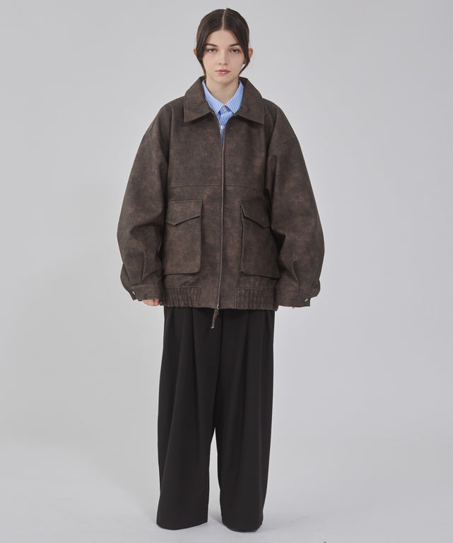 ブラウンソノタ モデル：162cm L着用