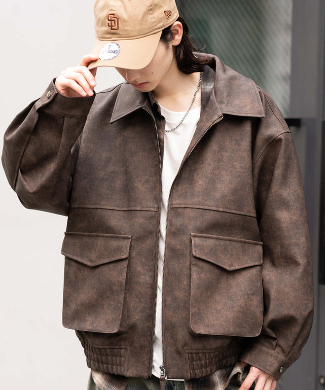 ブラウンソノタ モデル：175cm L着用