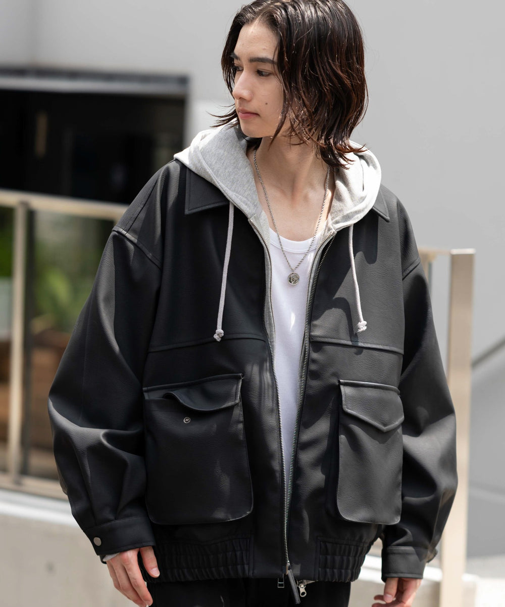 ブラック モデル：175cm L着用