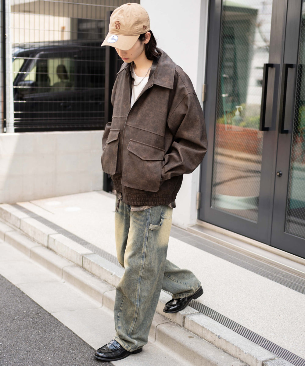 ブラウンソノタ モデル：175cm L着用