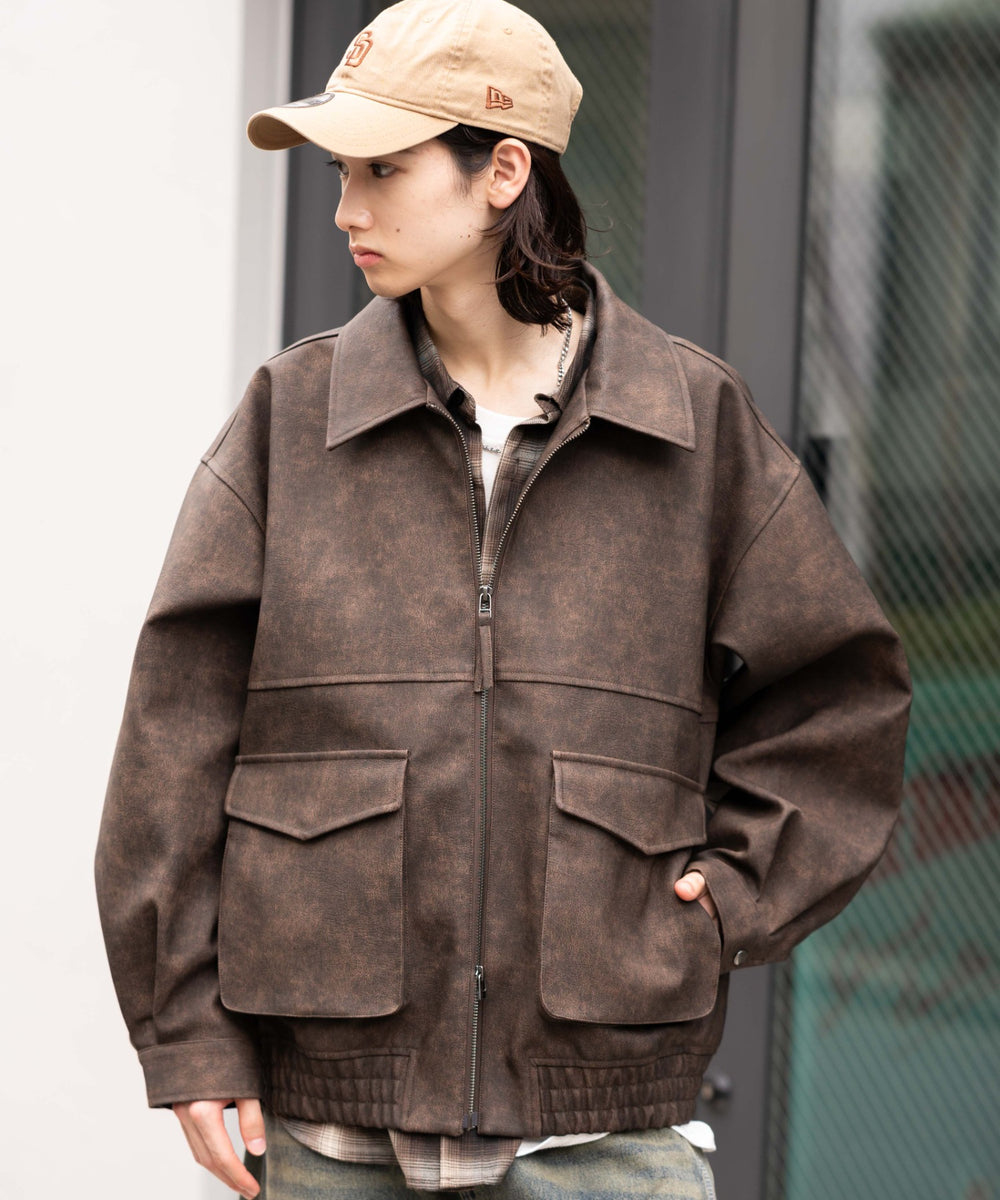 ブラウンソノタ モデル：175cm L着用