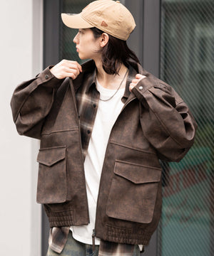 ブラウンソノタ モデル：175cm L着用