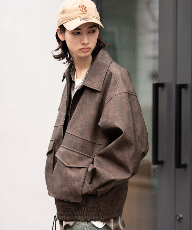 ブラウンソノタ モデル：175cm L着用