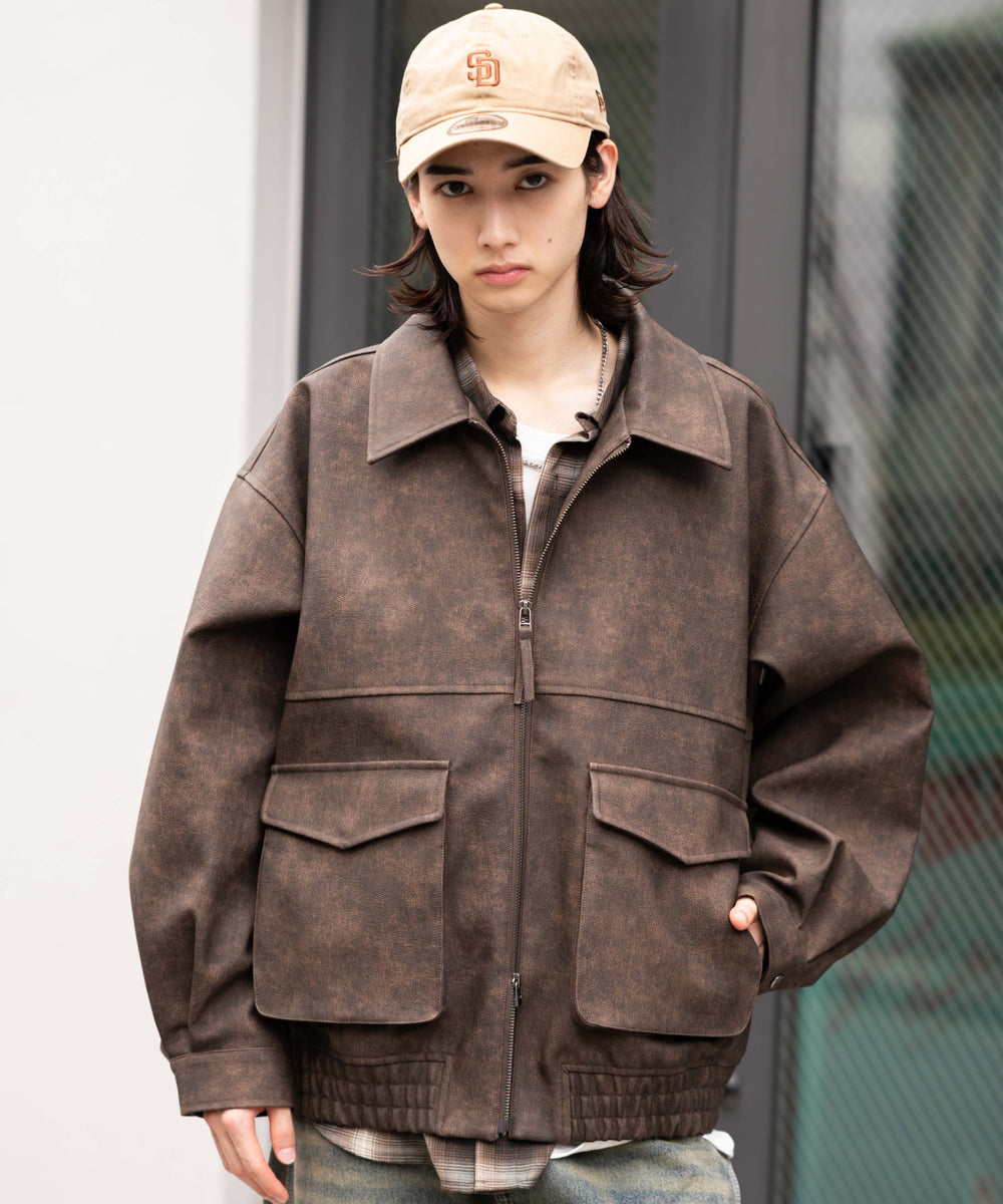 ブラウンソノタ モデル：175cm L着用