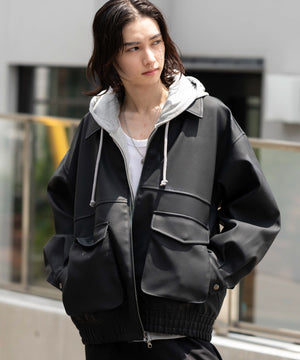 ブラック モデル：175cm L着用