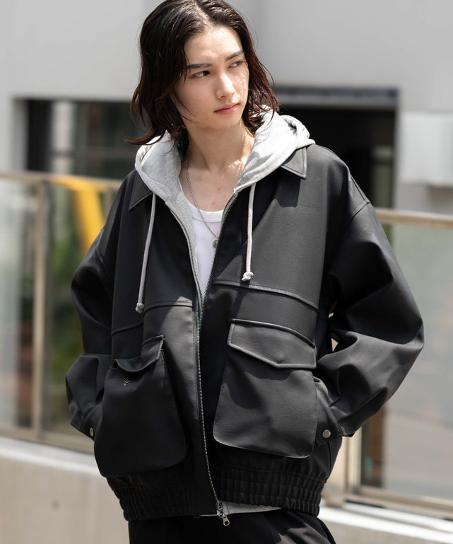 ブラック モデル：175cm L着用