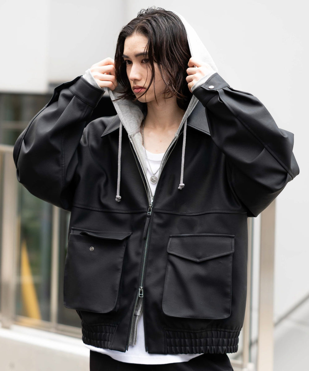 ブラック モデル：175cm L着用