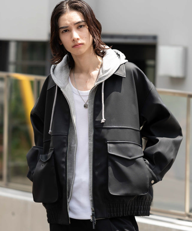 ブラック モデル：175cm L着用