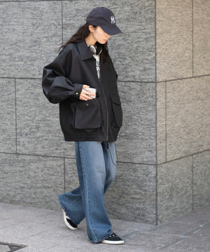 ブラック モデル：161cm L着用