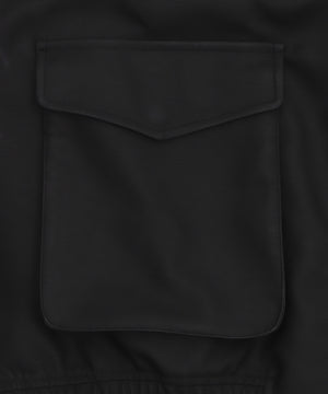 PUダブルZIPフライトブルゾン