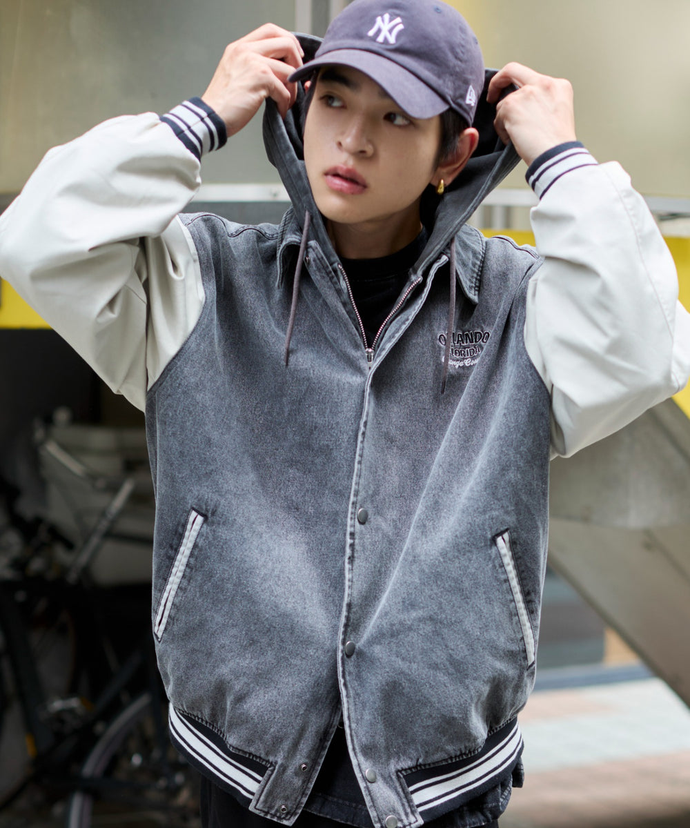 デニムブラックソノタ モデル：180cm L着用