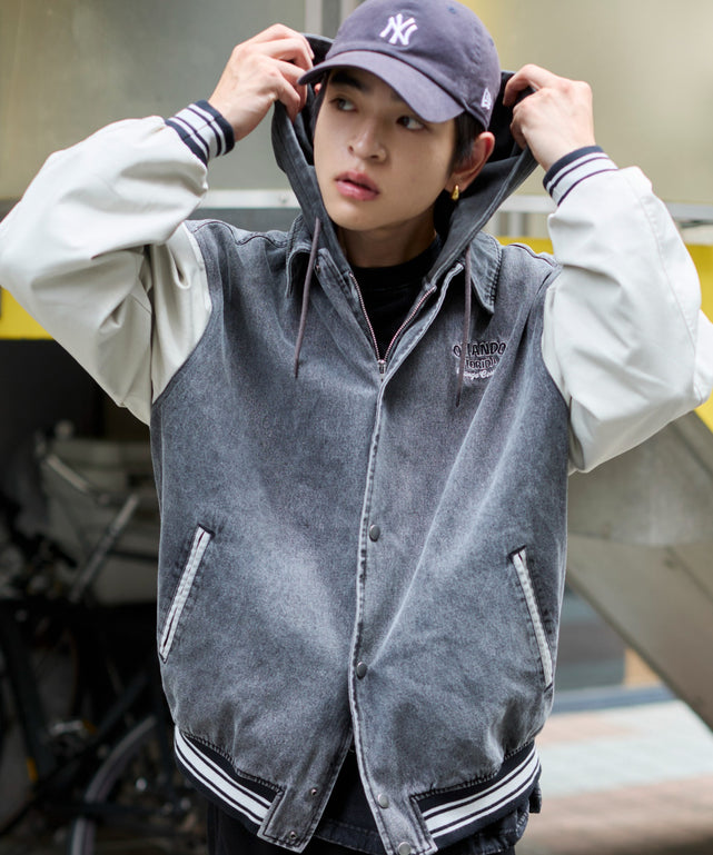 デニムブラックソノタ モデル：180cm L着用