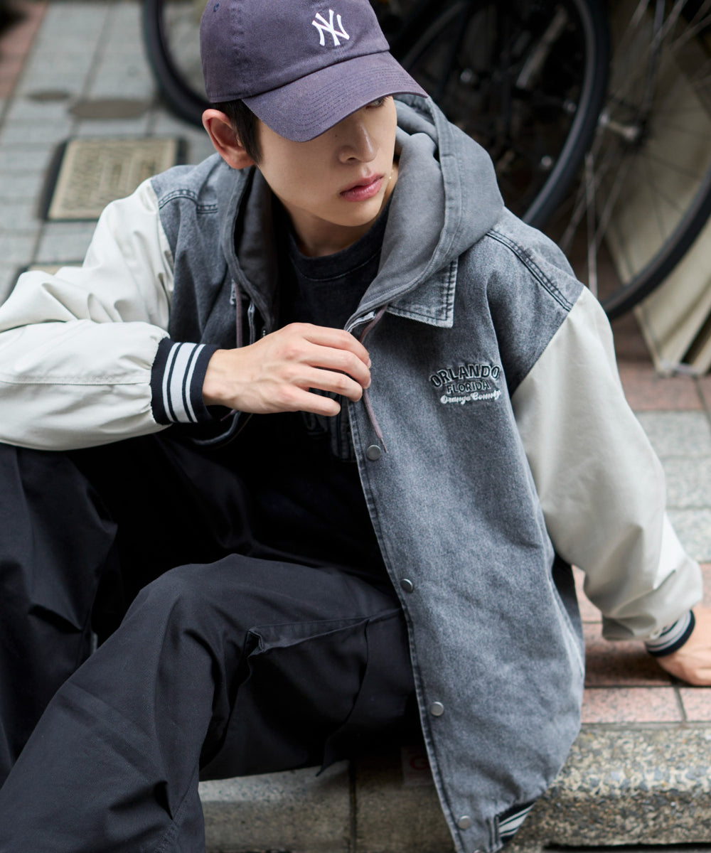 デニムブラックソノタ モデル：180cm L着用