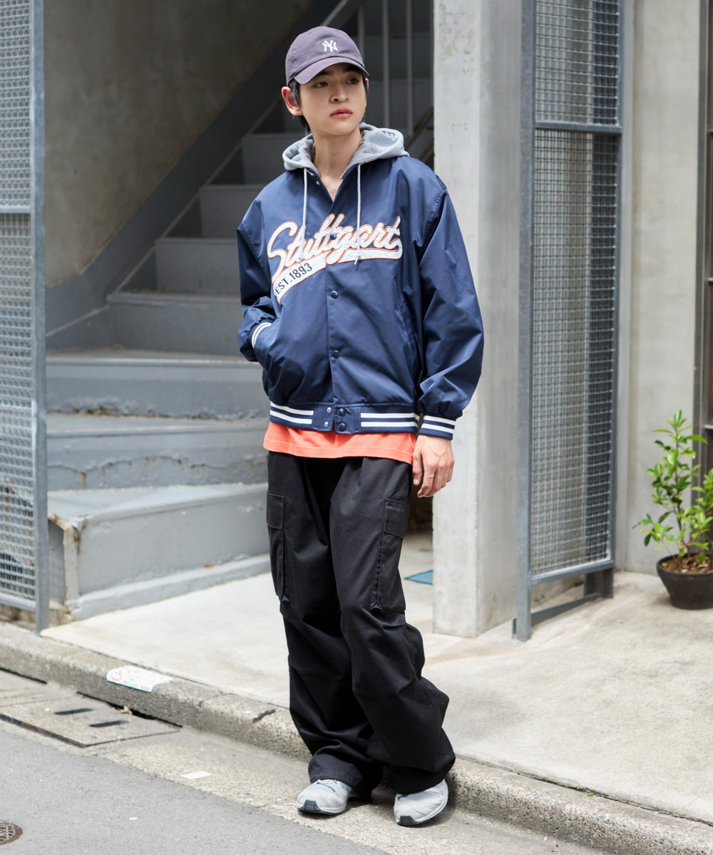 ネイビー モデル：180cm L着用