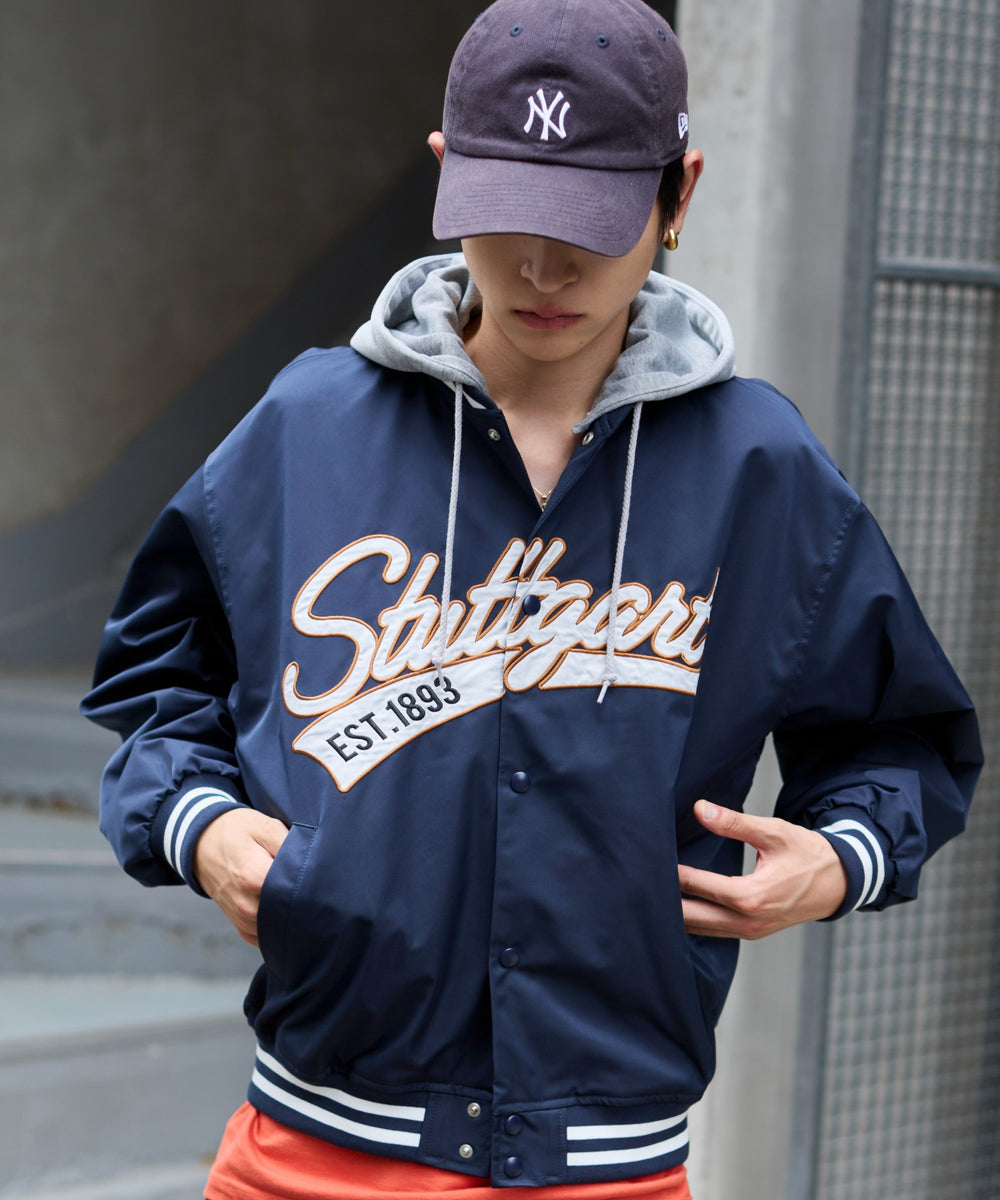 ネイビー モデル：180cm L着用