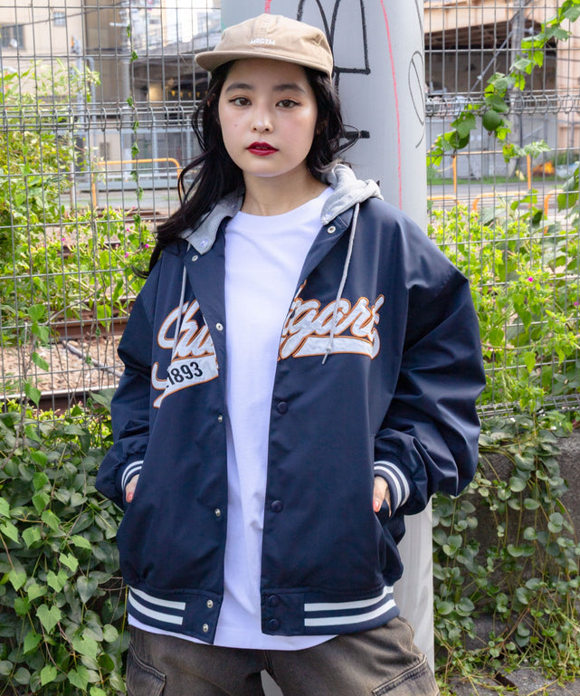 ネイビー モデル：160cm L着用