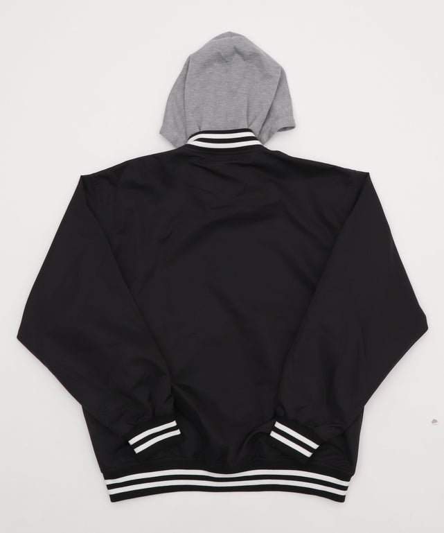 2WAYフードワッペンスタジャン