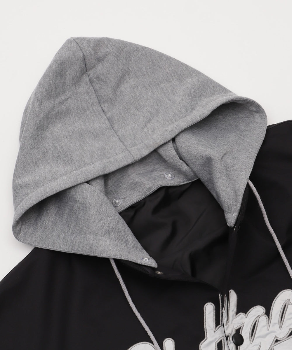 2WAYフードワッペンスタジャン