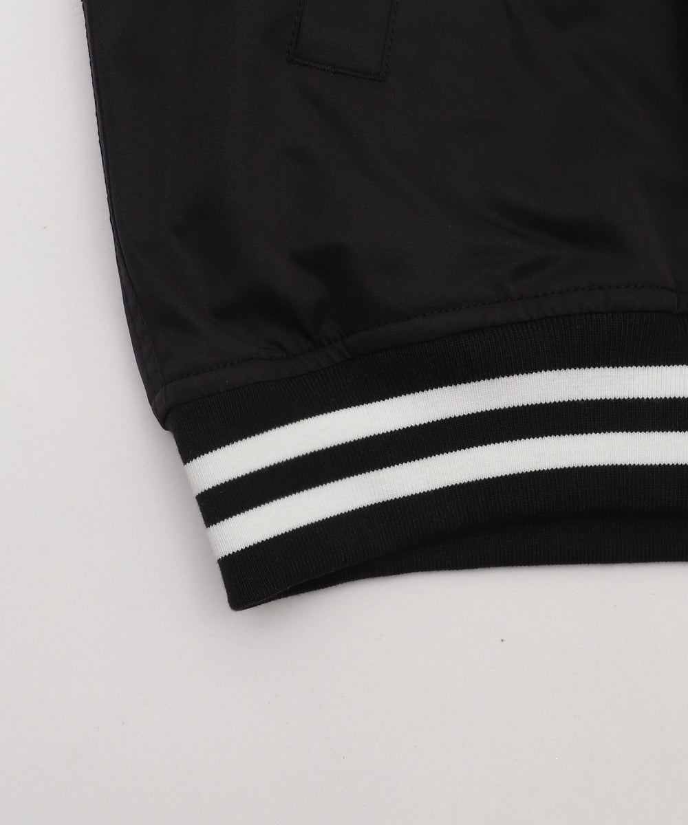 2WAYフードワッペンスタジャン